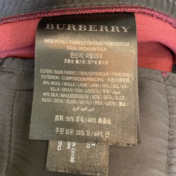 Burberry Wool Wide Leg Pants / Size: IT42,US8 - Picture 5 of 5